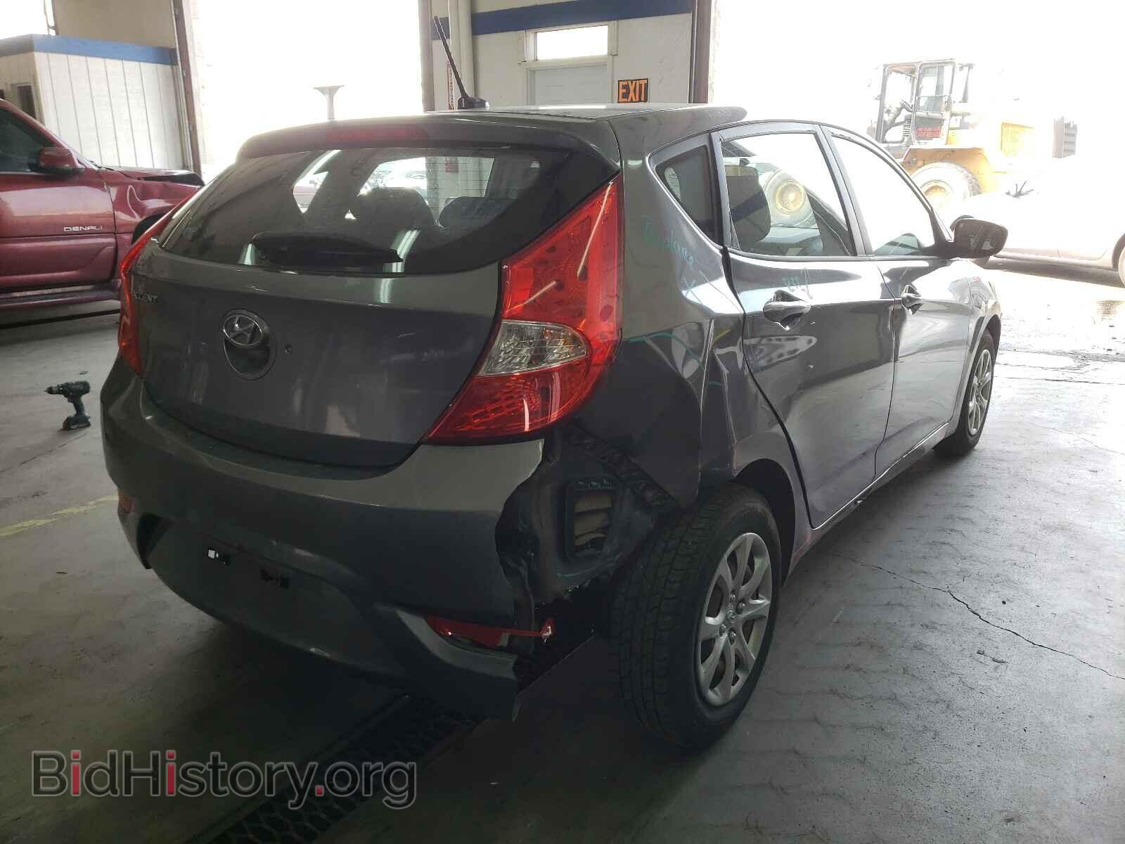 2014 HYUNDAI ACCENT - VIN: KMHCT5AE4EU164763 - Фото 4
