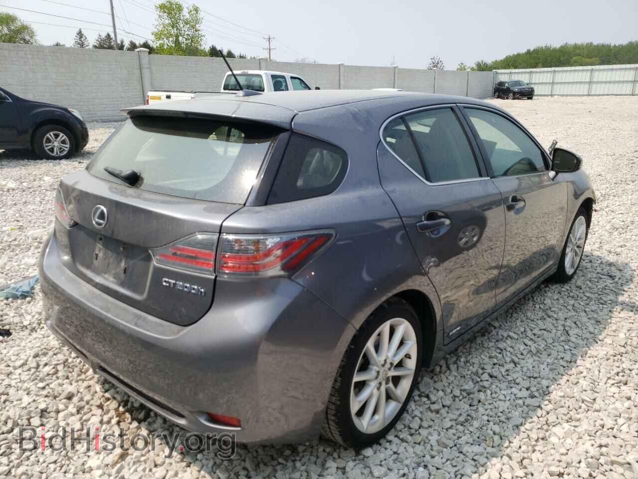 2013 LEXUS CT 200 - VIN: JTHKD5BH6D2129205 - Фото 3