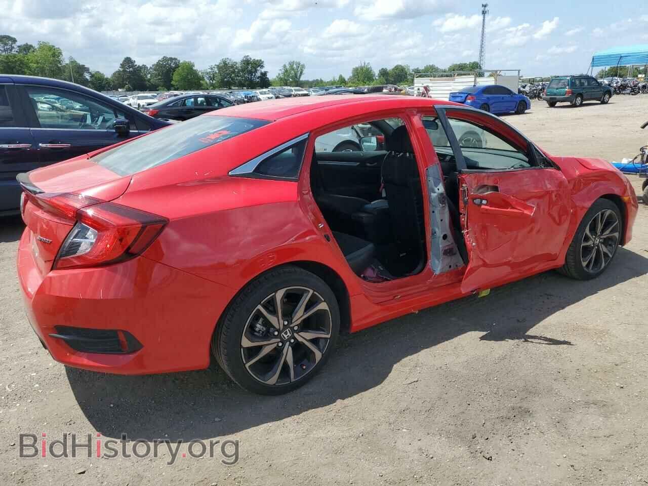 2021 HONDA CIVIC - VIN: 2HGFC2F85MH524385 - Фото 3