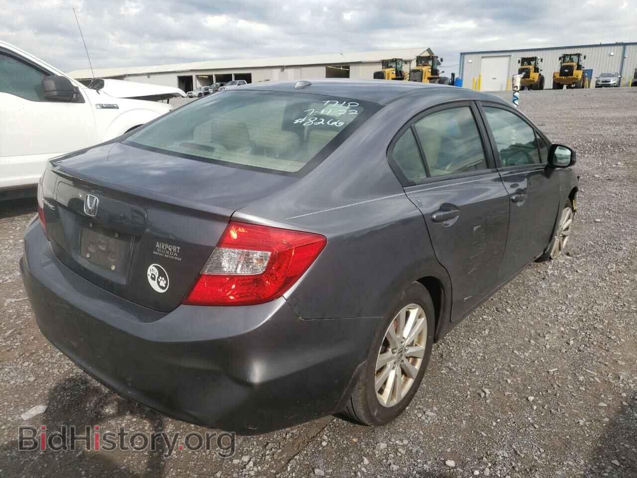 2012 HONDA CIVIC - VIN: 19XFB2F85CE038266 - Фото 4