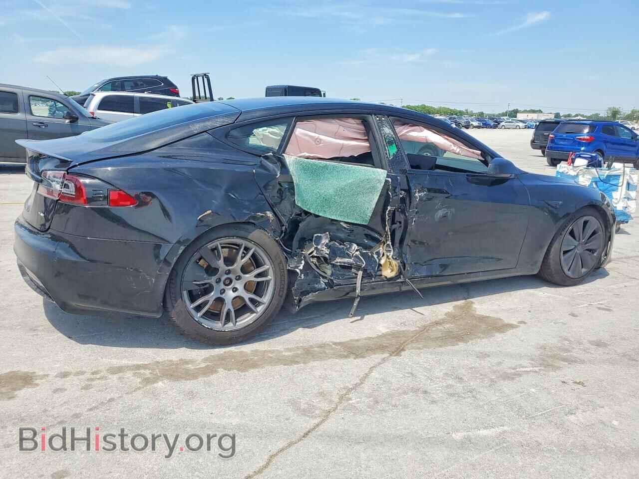 2021 TESLA MODEL S - VIN: 5YJSA1E61MF442530 - Фото 3