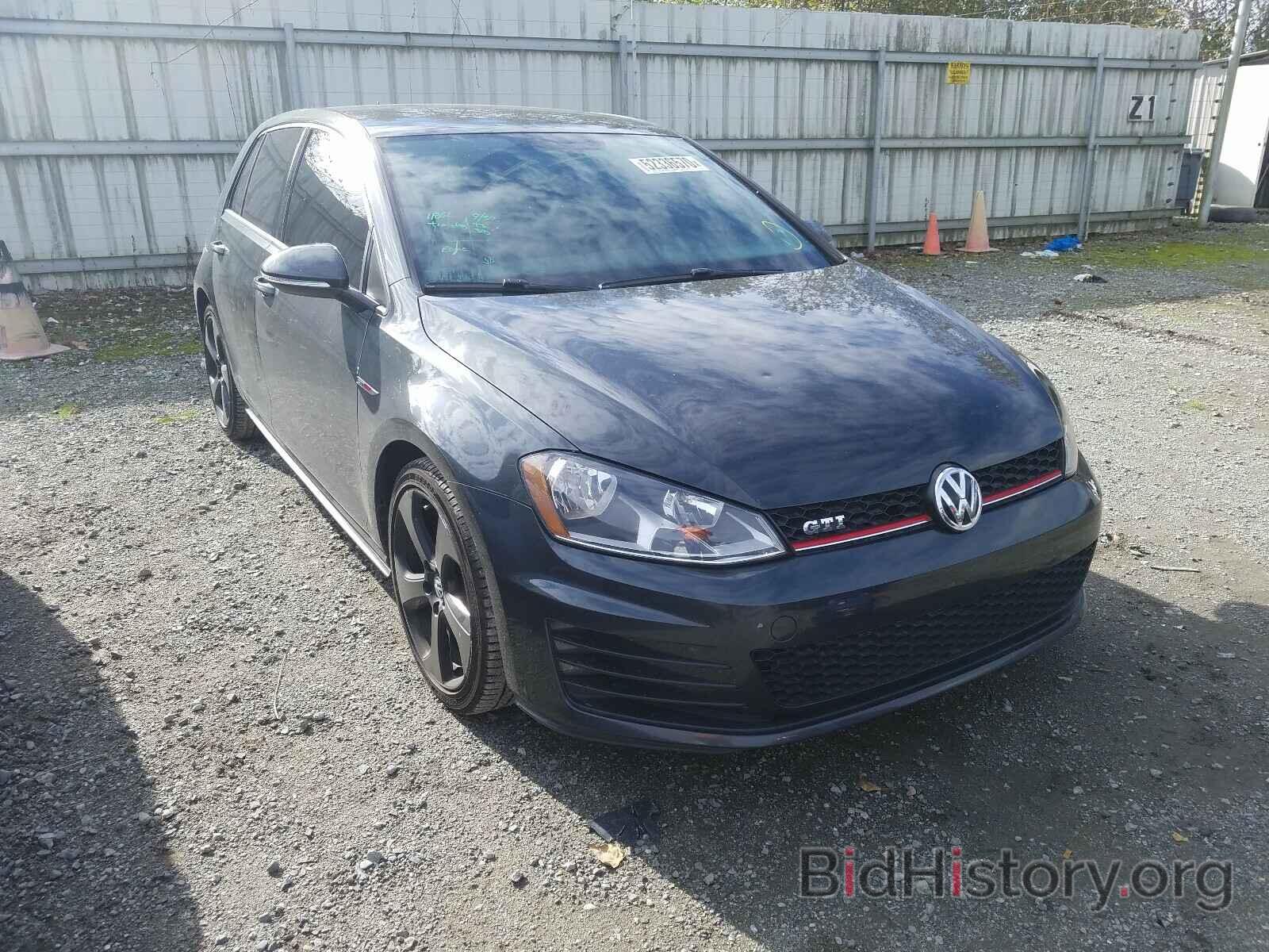 Photo 3VW5T7AU5HM015106 - VOLKSWAGEN GTI 2017