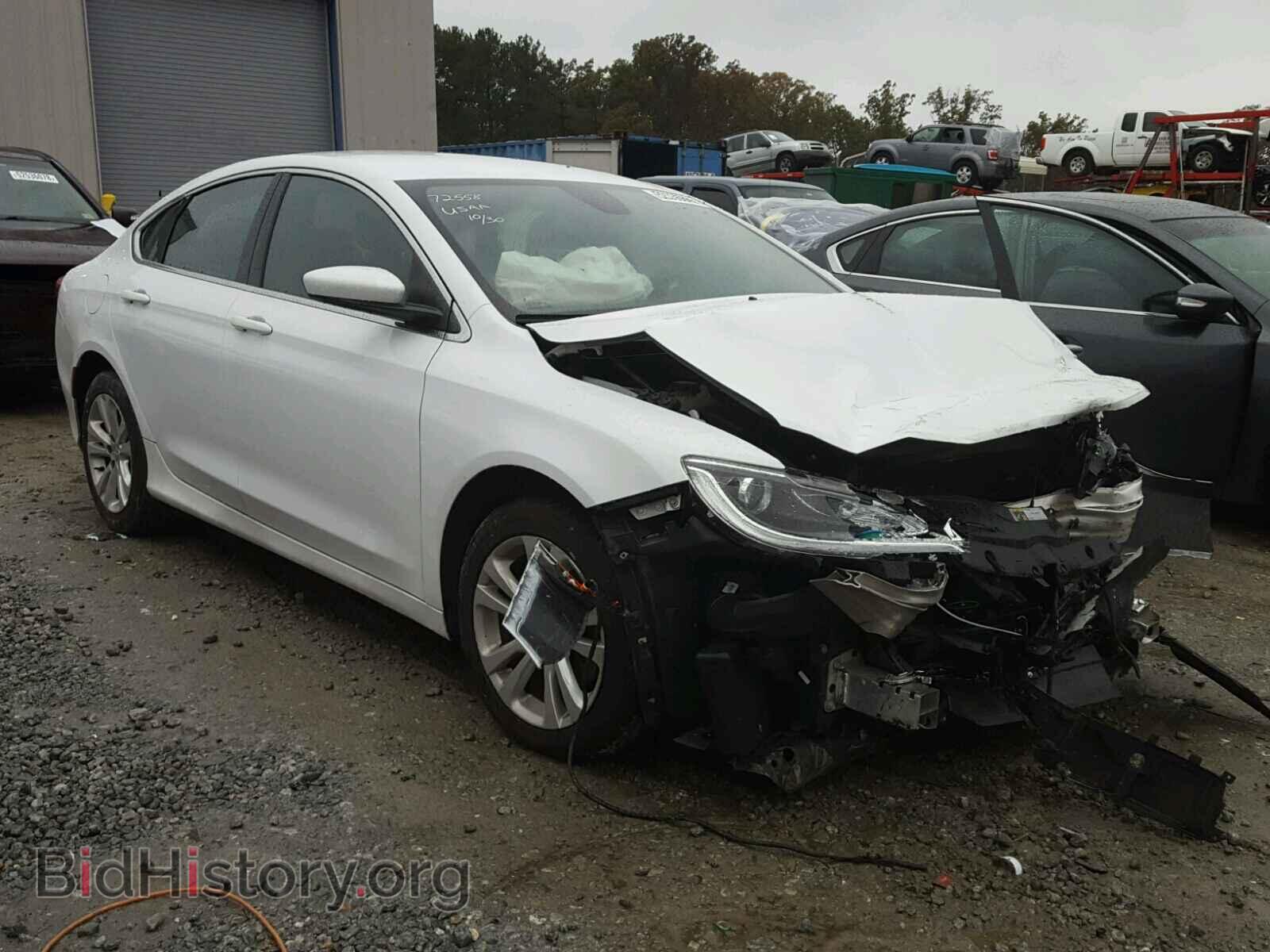 Фотография 1C3CCCAB6GN138391 - CHRYSLER 200 2016