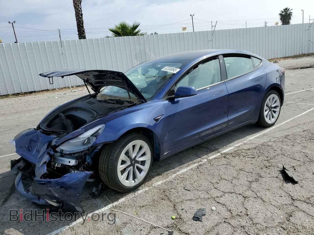 Фотография 5YJ3E1EB8NF329200 - TESLA MODEL 3 2022