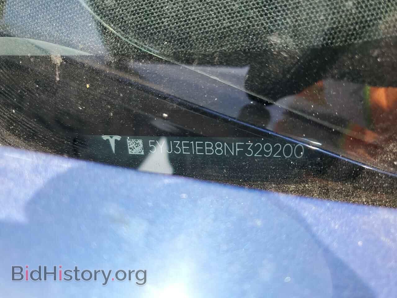 2022 TESLA MODEL 3 - VIN: 5YJ3E1EB8NF329200 - Фото 12
