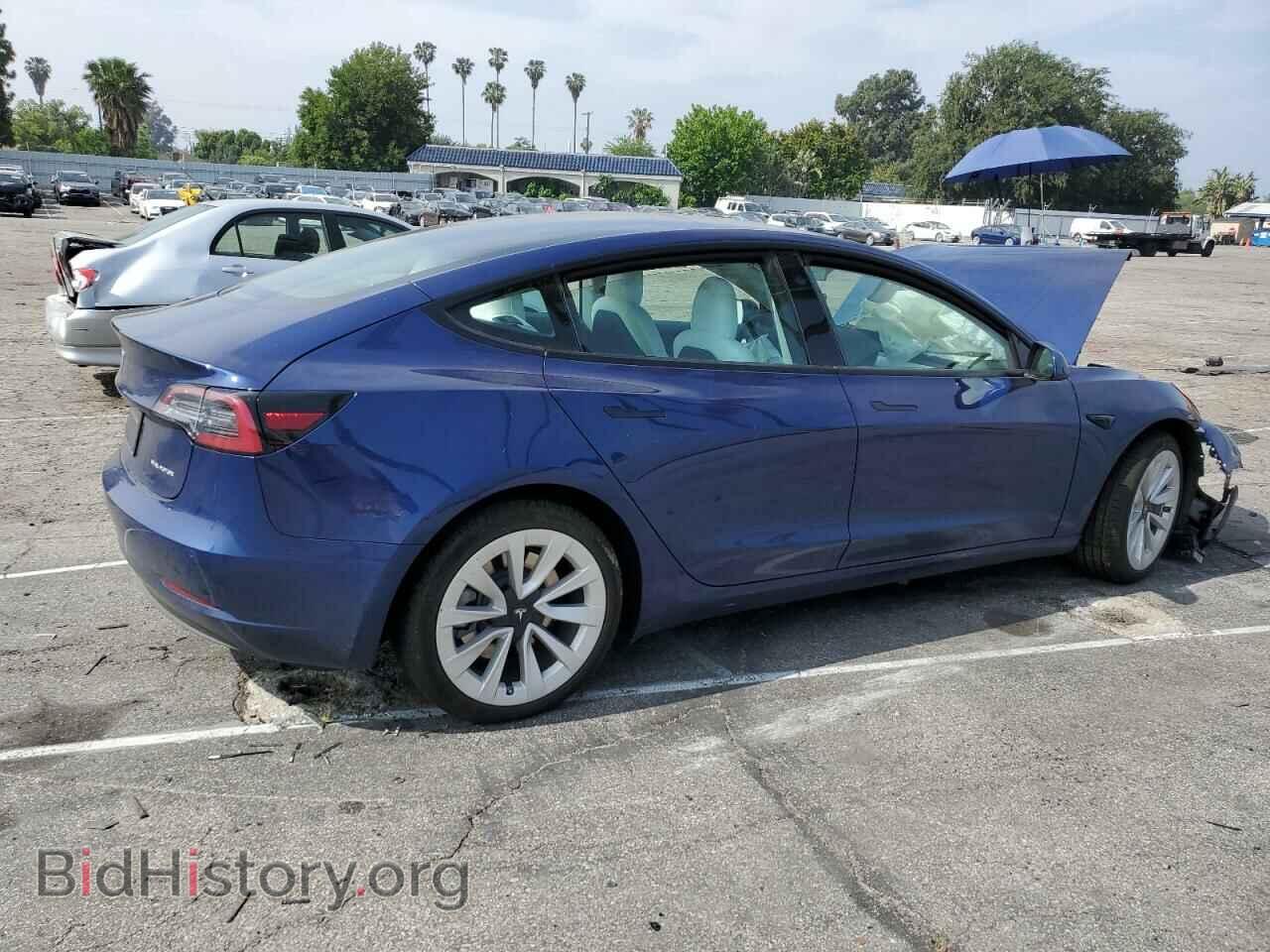 2022 TESLA MODEL 3 - VIN: 5YJ3E1EB8NF329200 - Фото 3