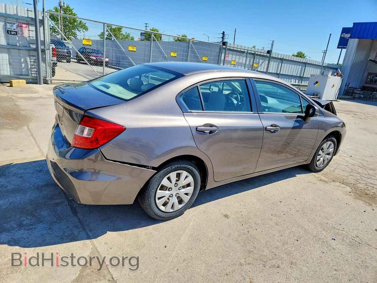 2012 HONDA CIVIC - VIN: 19XFB2F53CE339446 - Фото 3