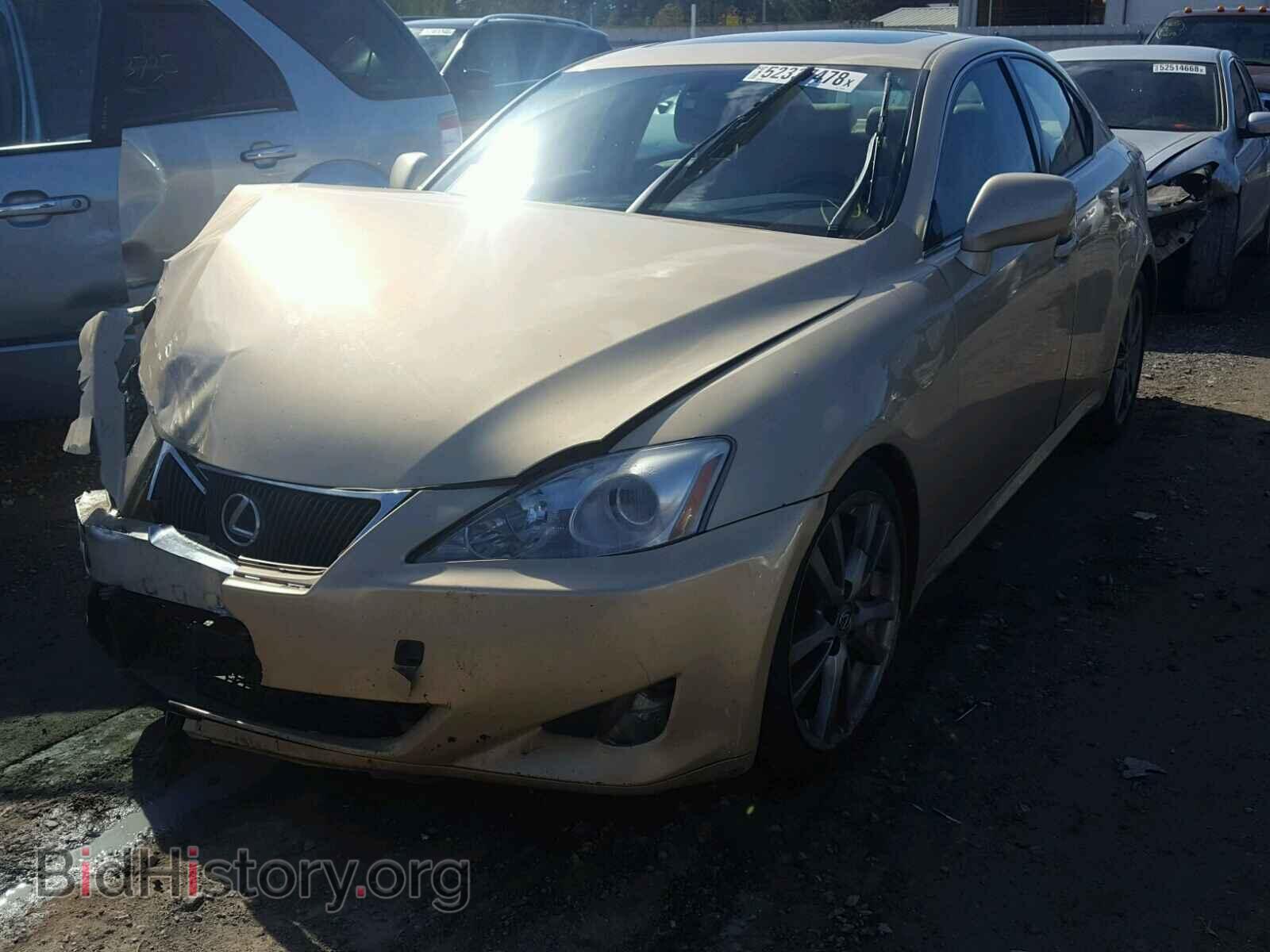 2008 LEXUS IS - VIN: JTHBE262182014728 - Фото 2