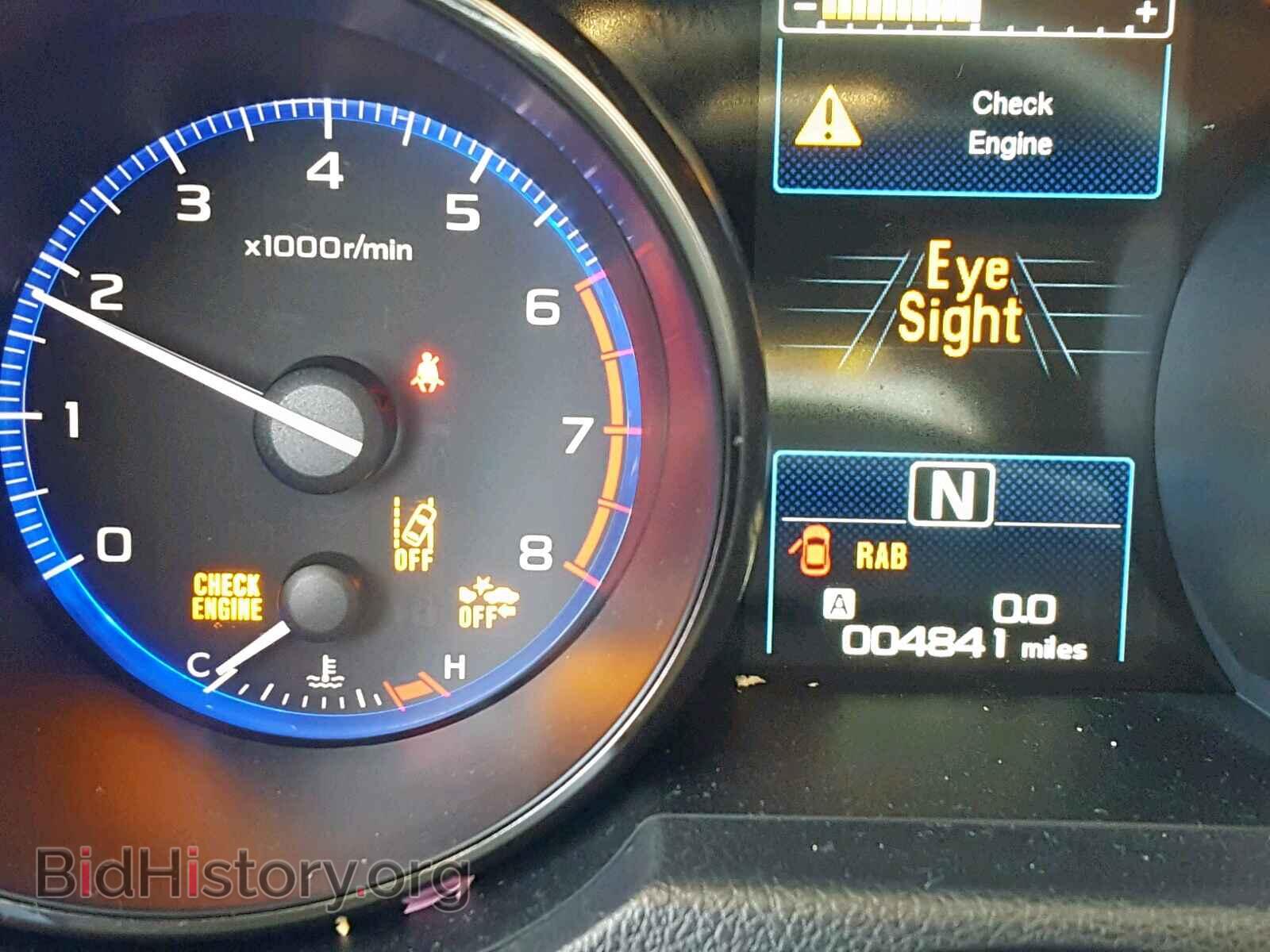 2019 SUBARU OUTBACK - VIN: 4S4BSATC5K3297360 - Фото 8