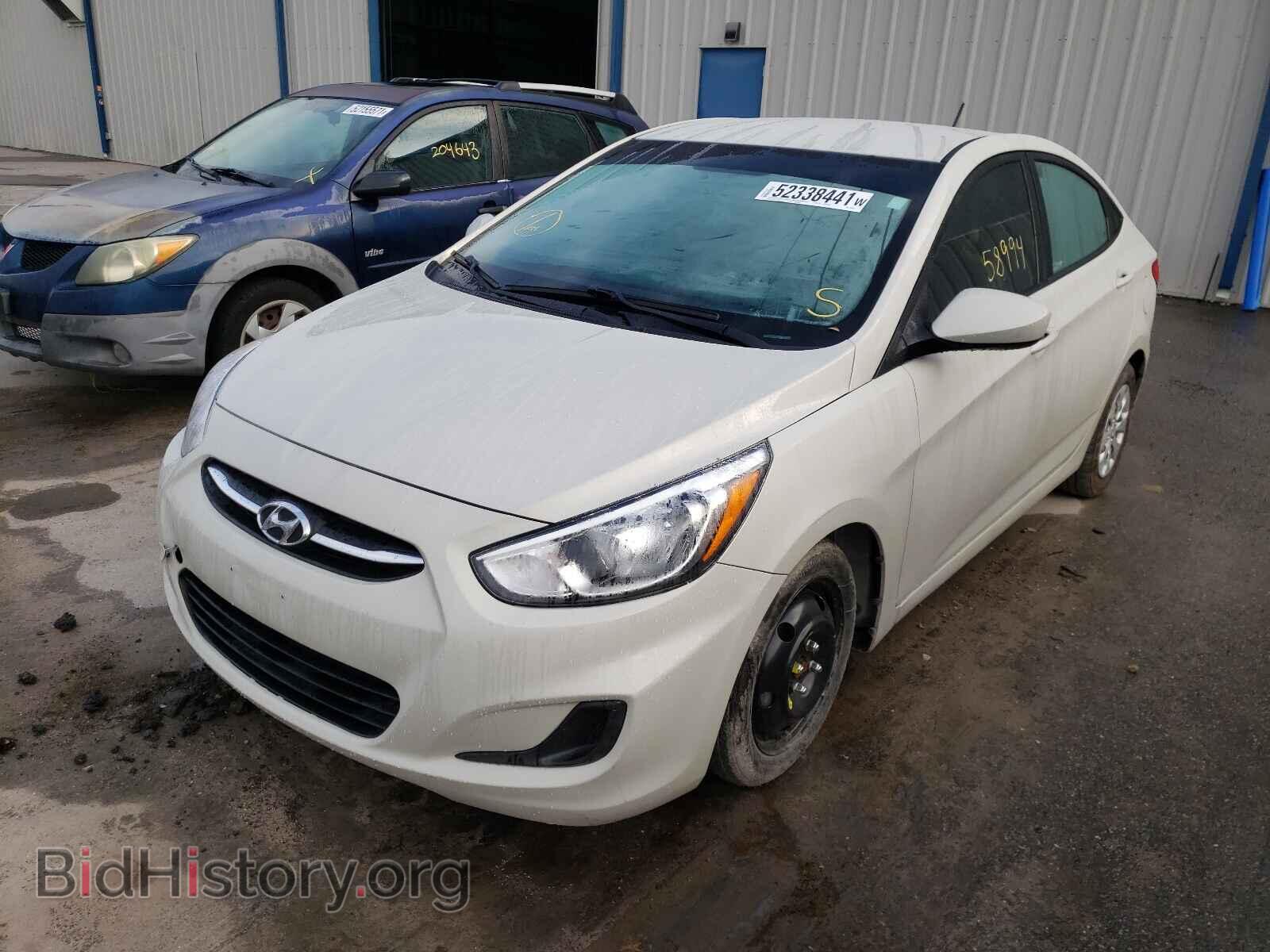 2016 HYUNDAI ACCENT - VIN: KMHCT4AE4GU019834 - Фото 2