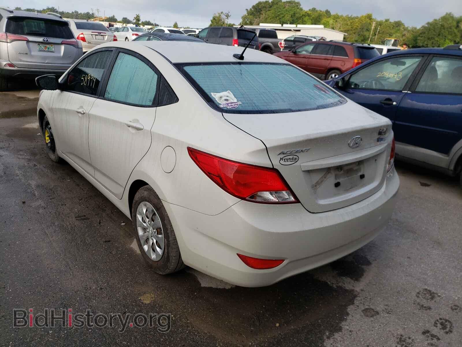 2016 HYUNDAI ACCENT - VIN: KMHCT4AE4GU019834 - Фото 3