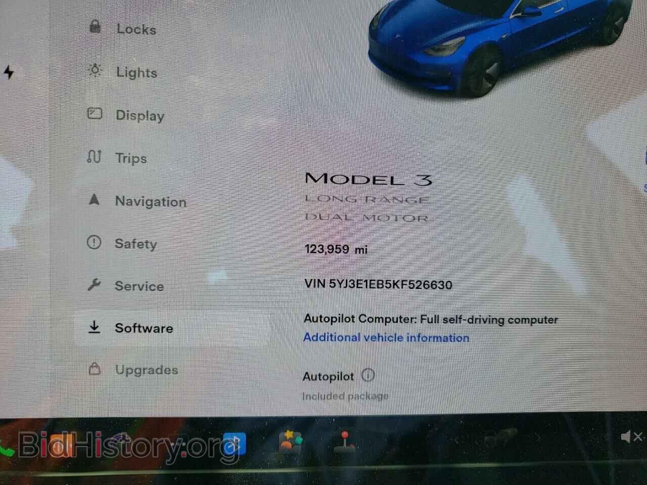 2019 TESLA MODEL 3 - VIN: 5YJ3E1EB5KF526630 - Фото 9