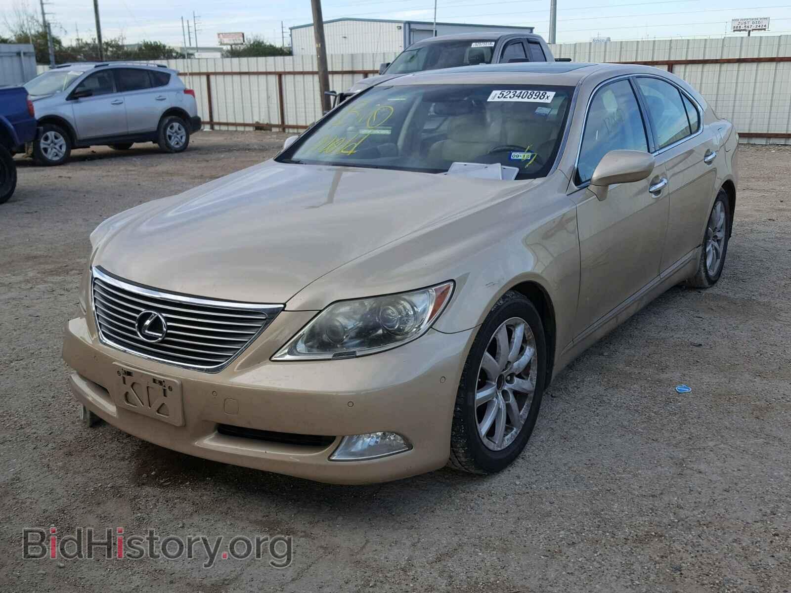 2007 LEXUS LS460 - VIN: JTHBL46F675013771 - Фото 2