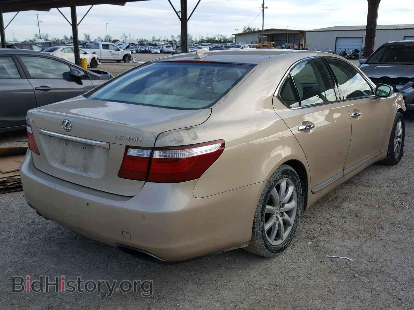 2007 LEXUS LS460 - VIN: JTHBL46F675013771 - Фото 4