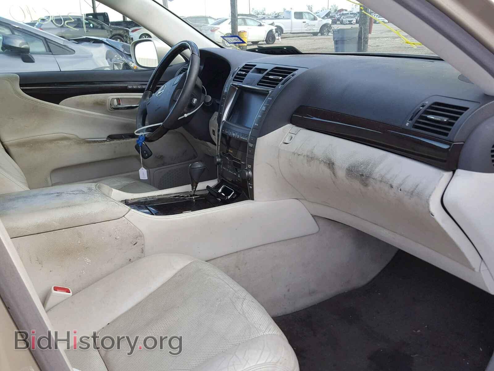 2007 LEXUS LS460 - VIN: JTHBL46F675013771 - Фото 5