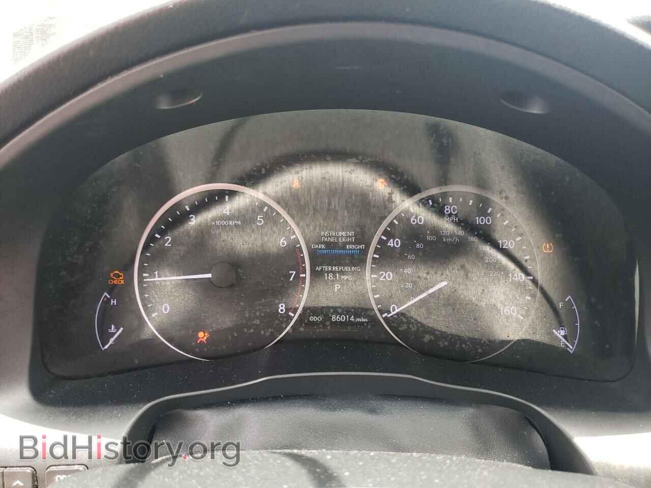 2013 LEXUS ES350 - VIN: JTHBK1GG3D2051206 - Фото 9