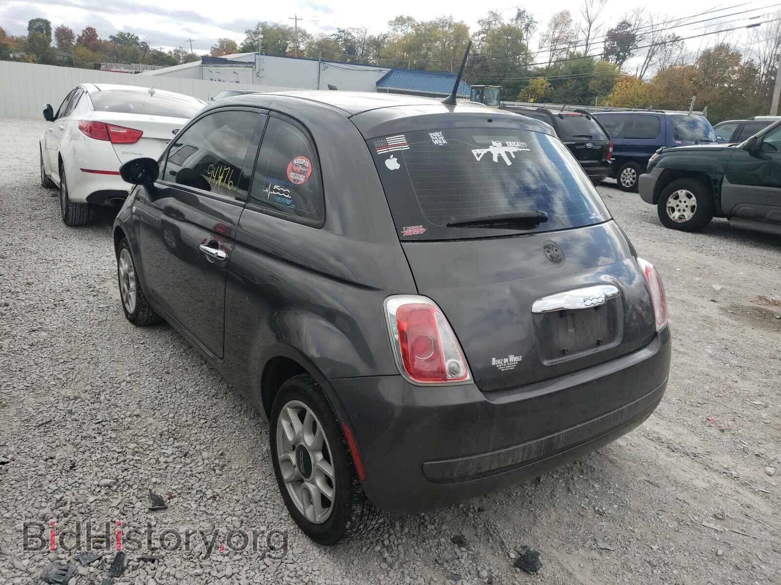 2015 FIAT 500 - VIN: 3C3CFFAR6FT623859 - Фото 3