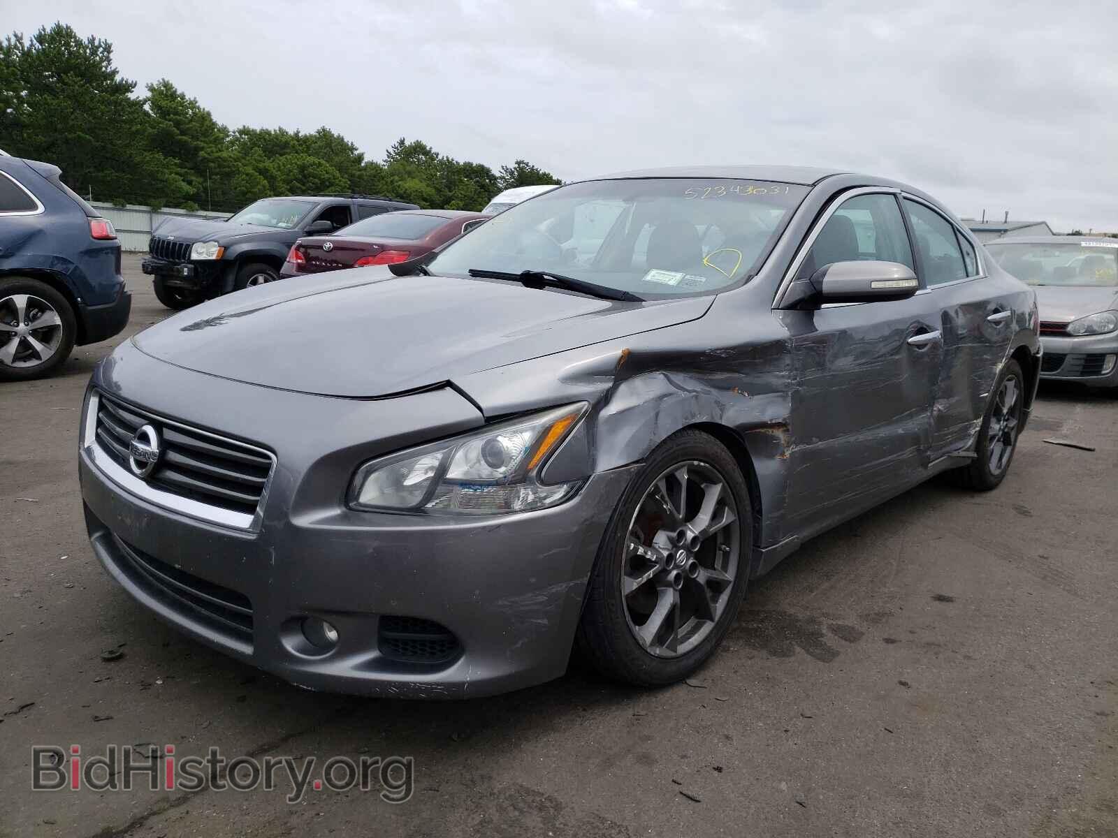 2014 NISSAN MAXIMA - VIN: 1N4AA5AP6EC461709 - Фото 2