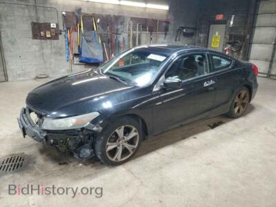 2012 Honda ACCORD EXL, black — VIN 1HGCS2B85CA008357, Copart