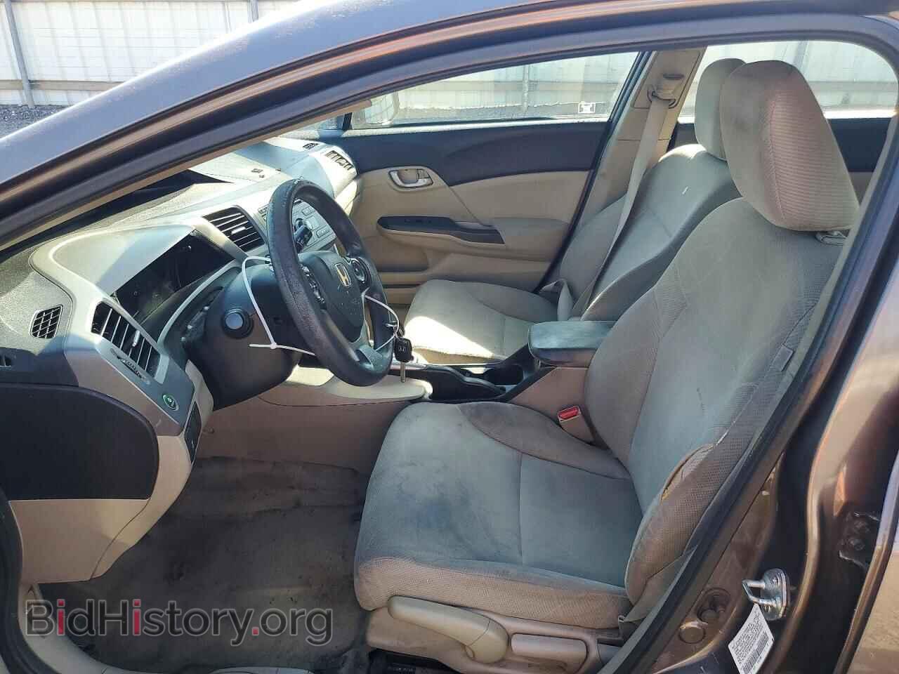 2012 HONDA CIVIC - VIN: 2HGFB2F57CH551918 - Фото 7