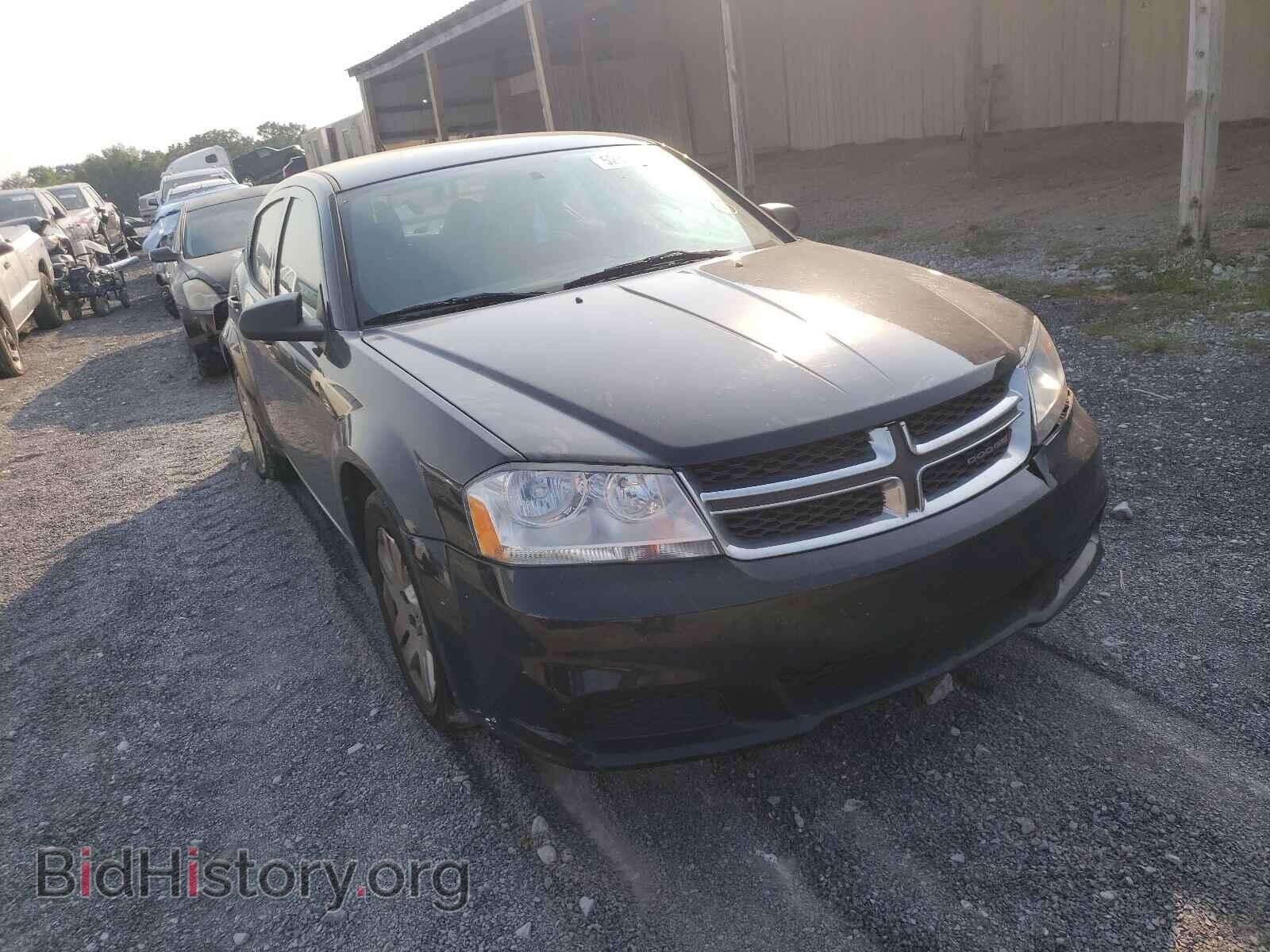 Photo 1C3CDZAB1DN614008 - DODGE AVENGER 2013