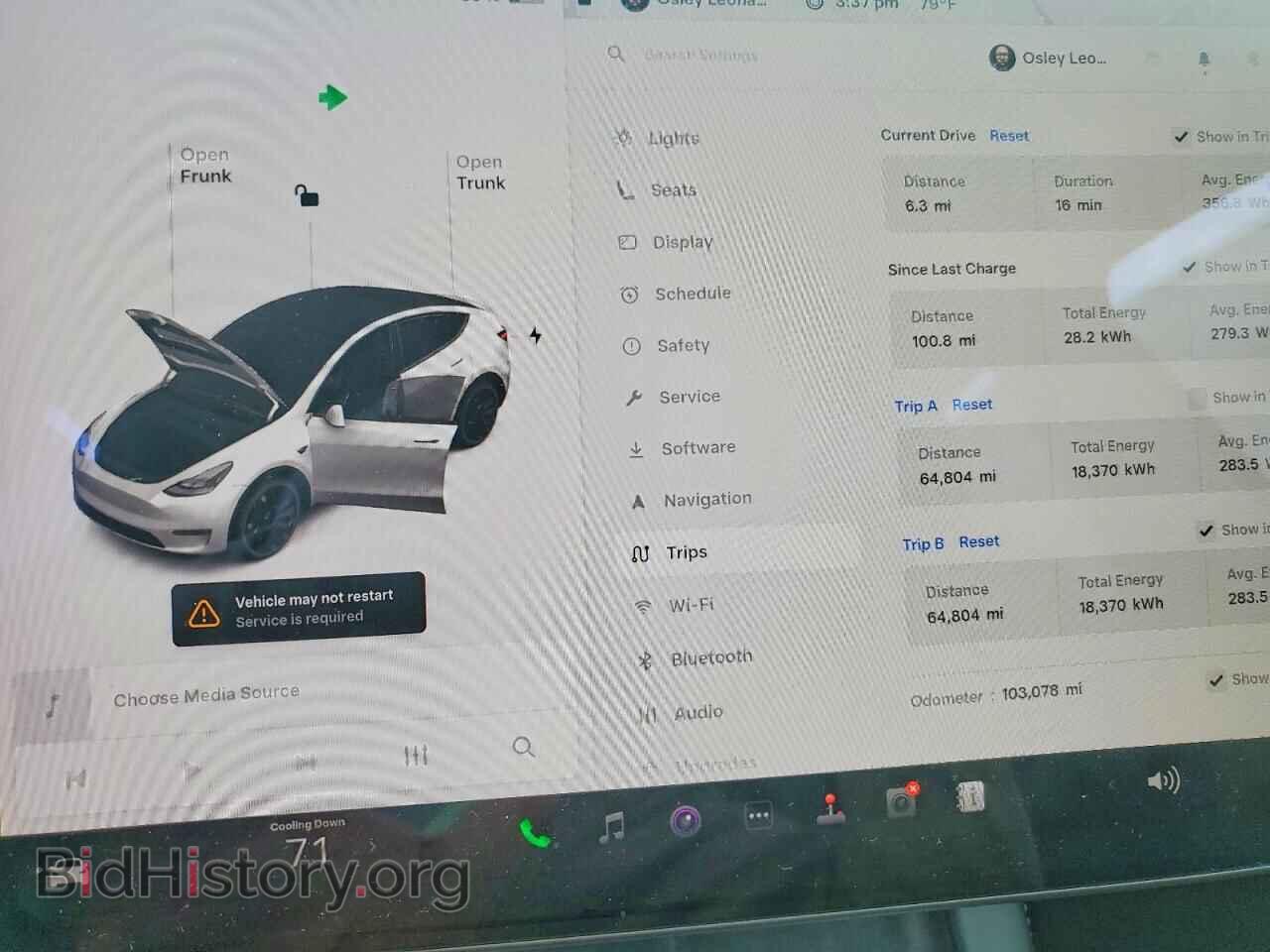 2022 TESLA MODEL Y - VIN: 7SAYGDEF4NF345479 - Фото 9
