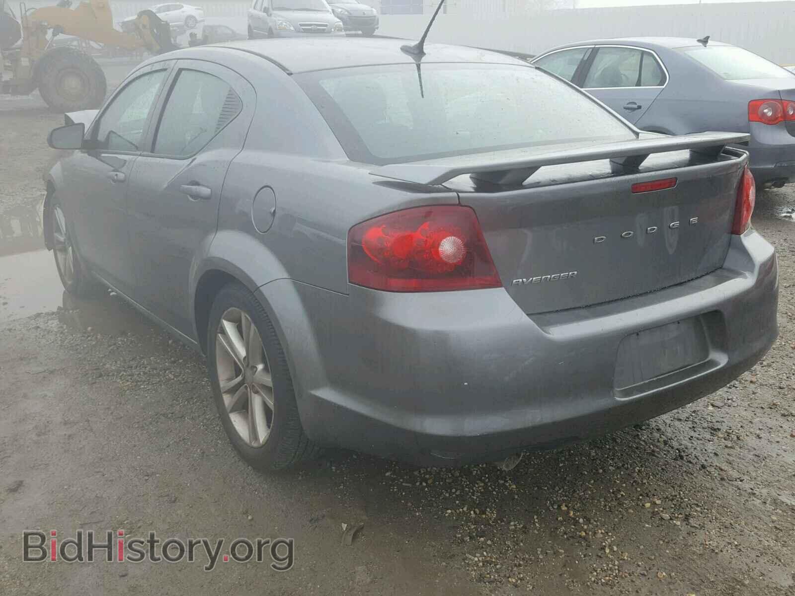 2013 DODGE AVENGER - VIN: 1C3CDZAG2DN684287 - Фото 3