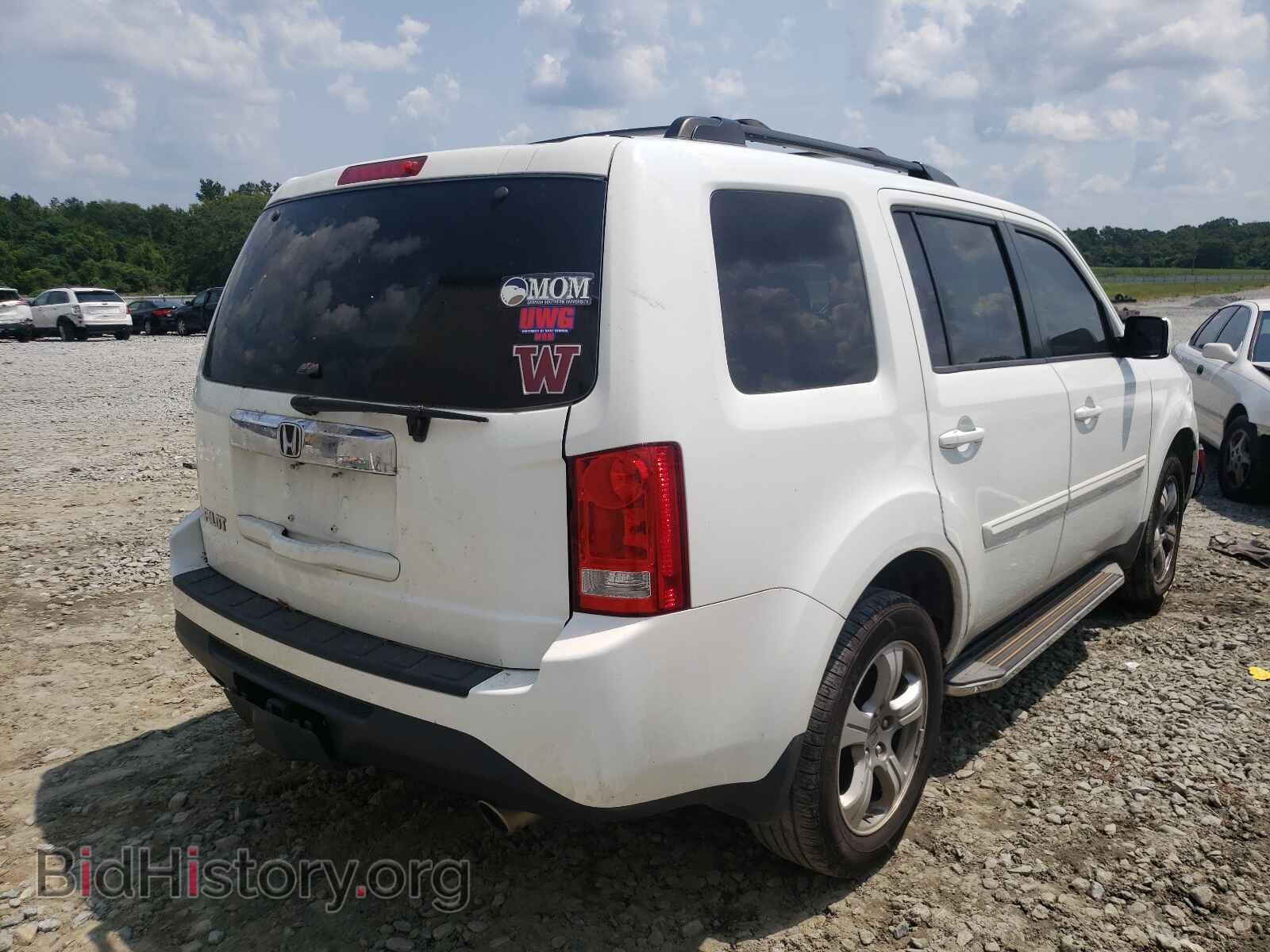 2012 HONDA PILOT - VIN: 5FNYF3H73CB022617 - Фото 4