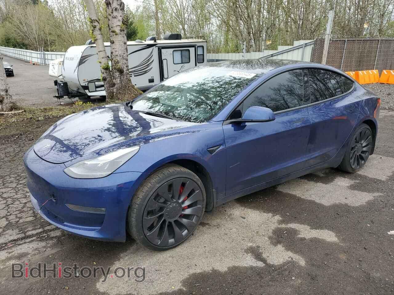 Фотография 5YJ3E1EC3PF496284 - TESLA MODEL 3 2023