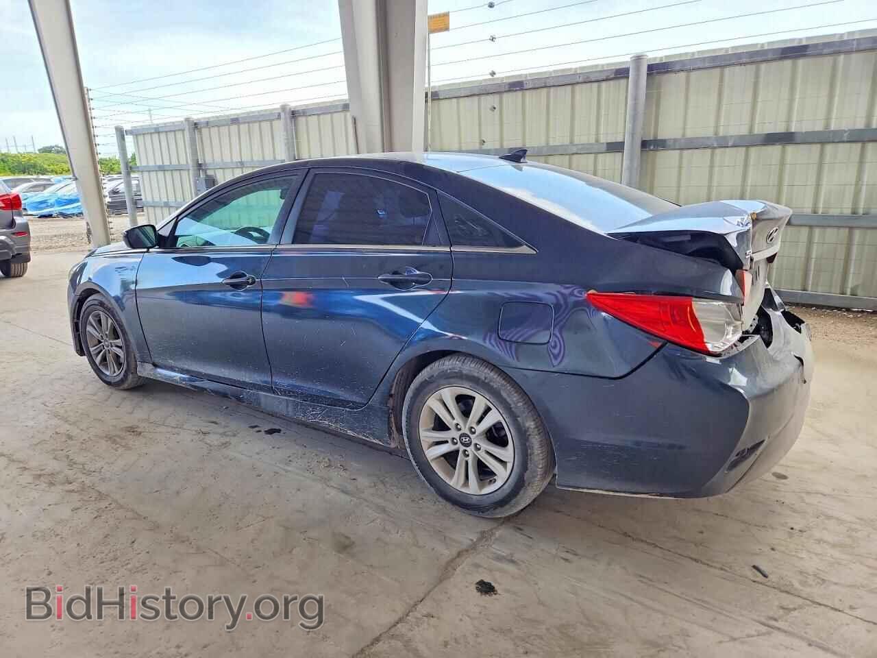 2014 HYUNDAI SONATA - VIN: 5NPEB4ACXEH840913 - Фото 2