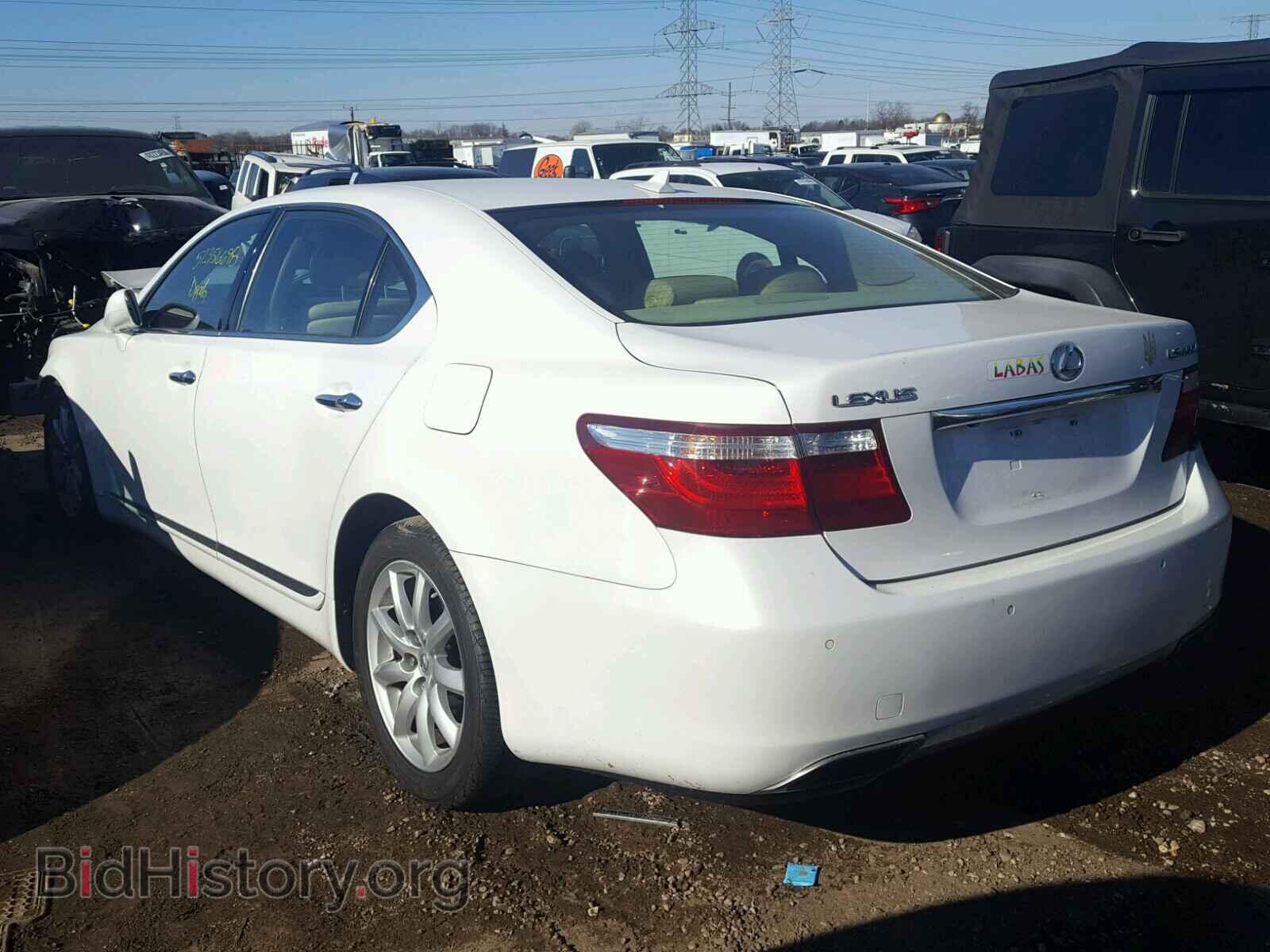 2007 LEXUS LS460 - VIN: JTHGL46F775003126 - Фото 3