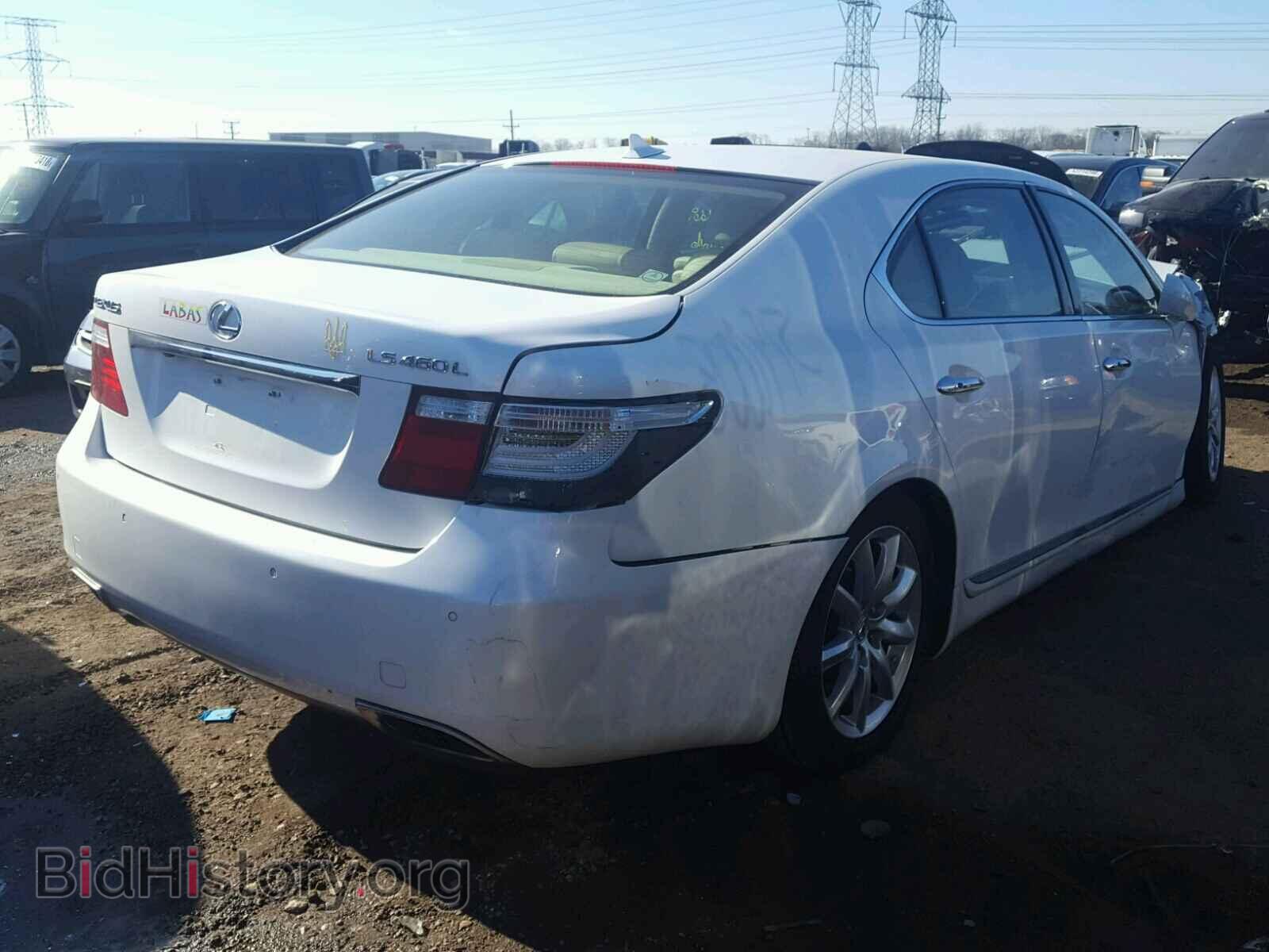 2007 LEXUS LS460 - VIN: JTHGL46F775003126 - Фото 4