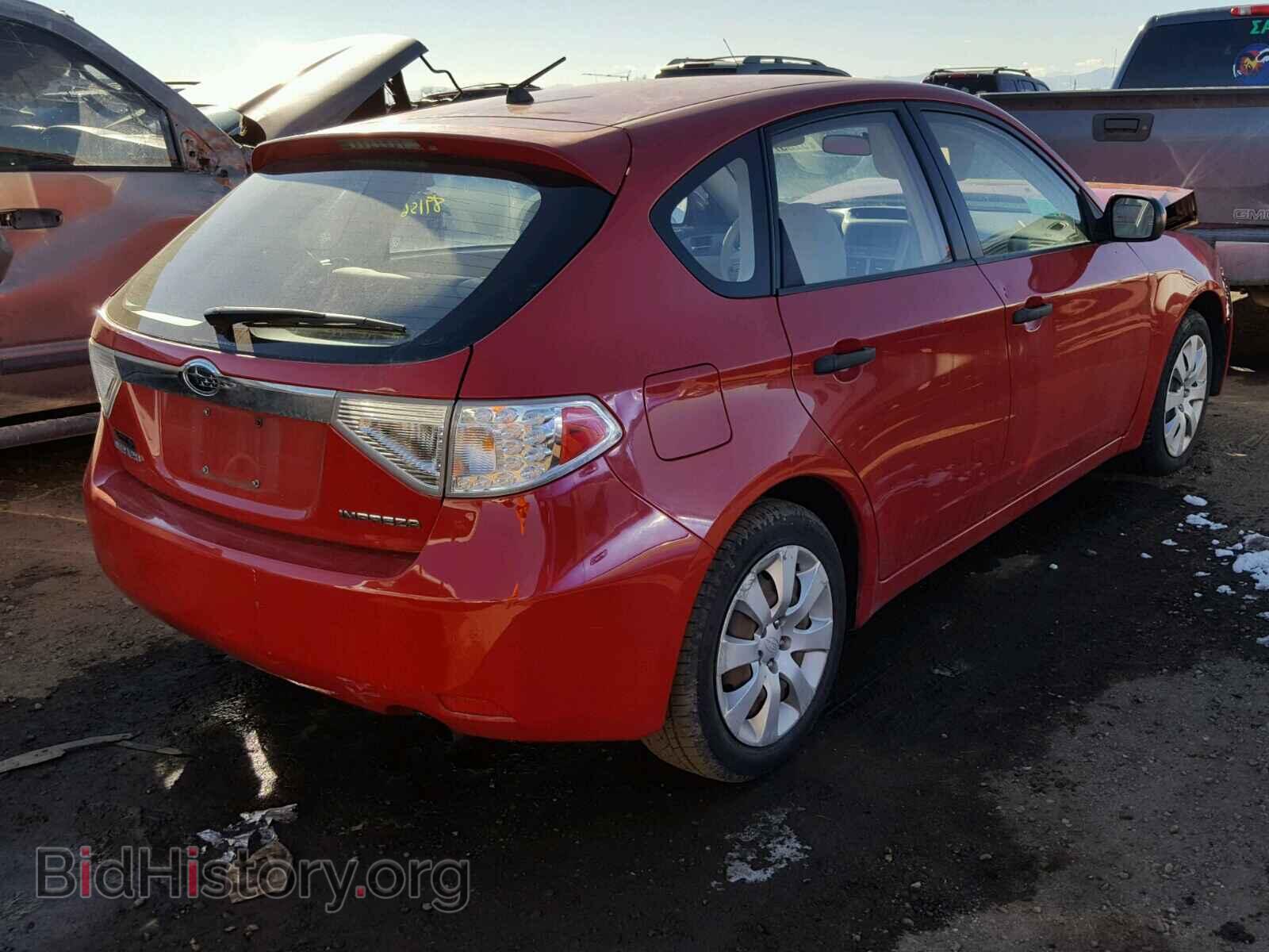 2008 SUBARU IMPREZA - VIN: JF1GH61658H809249 - Фото 4