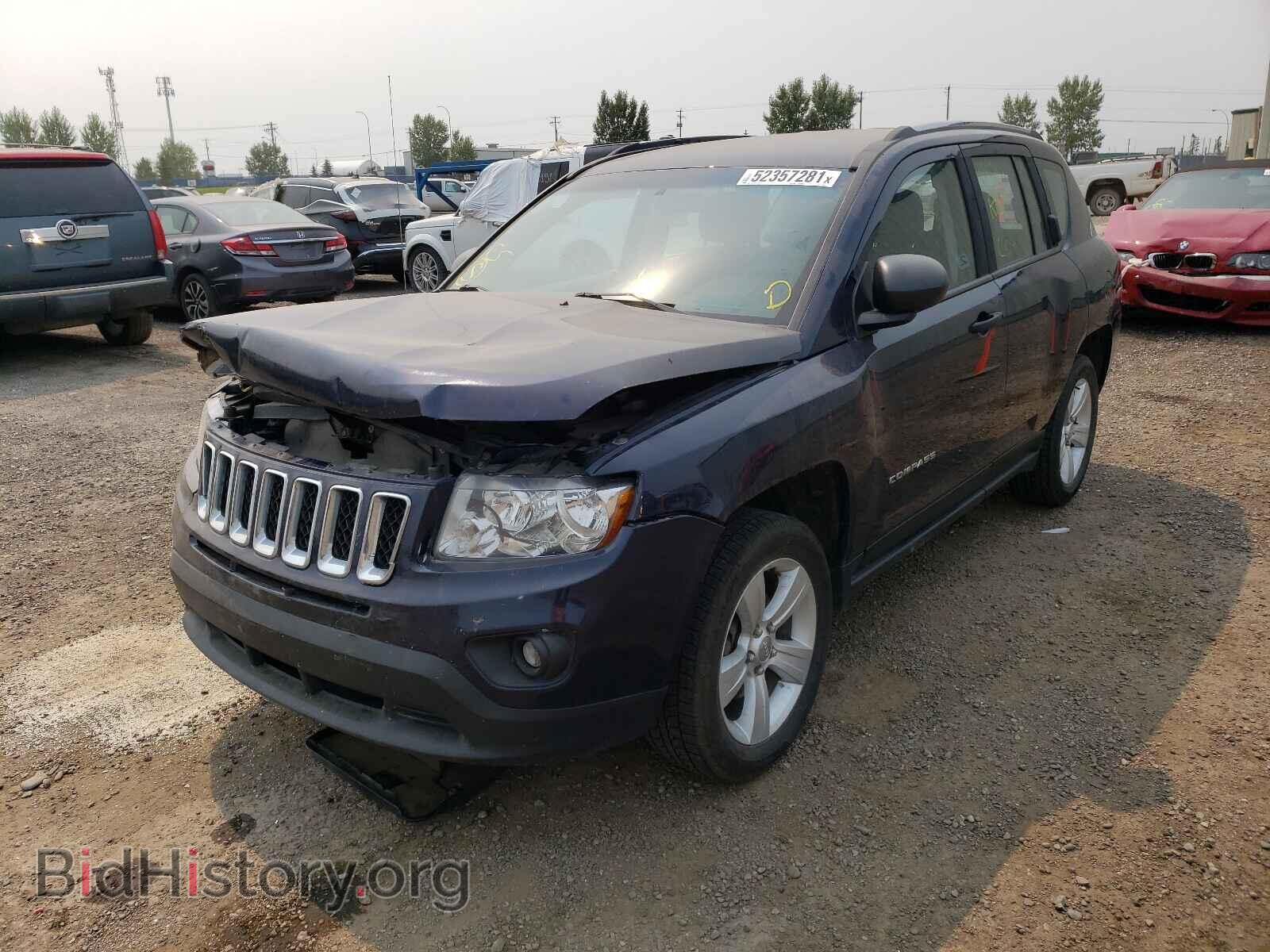 2013 JEEP COMPASS - VIN: 1C4NJCAB5DD116247 - Фото 2