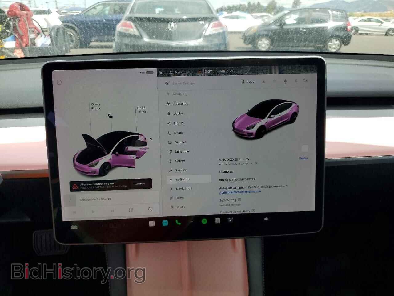 2021 TESLA MODEL 3 - VIN: 5YJ3E1EA0MF073222 - Photo 9