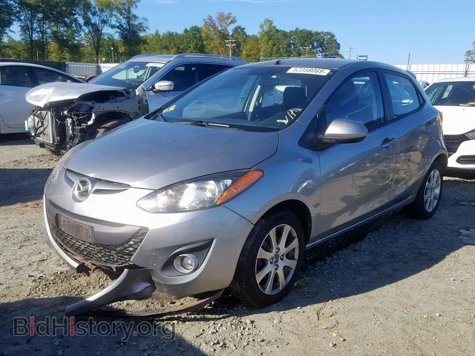 2013 MAZDA 2 - VIN: JM1DE1LY5D0159161 - Фото 2