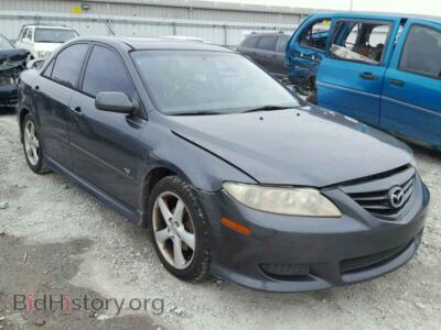 2005 Mazda 6 6 S, серый — VIN 1YVHP80D955M35944, Copart