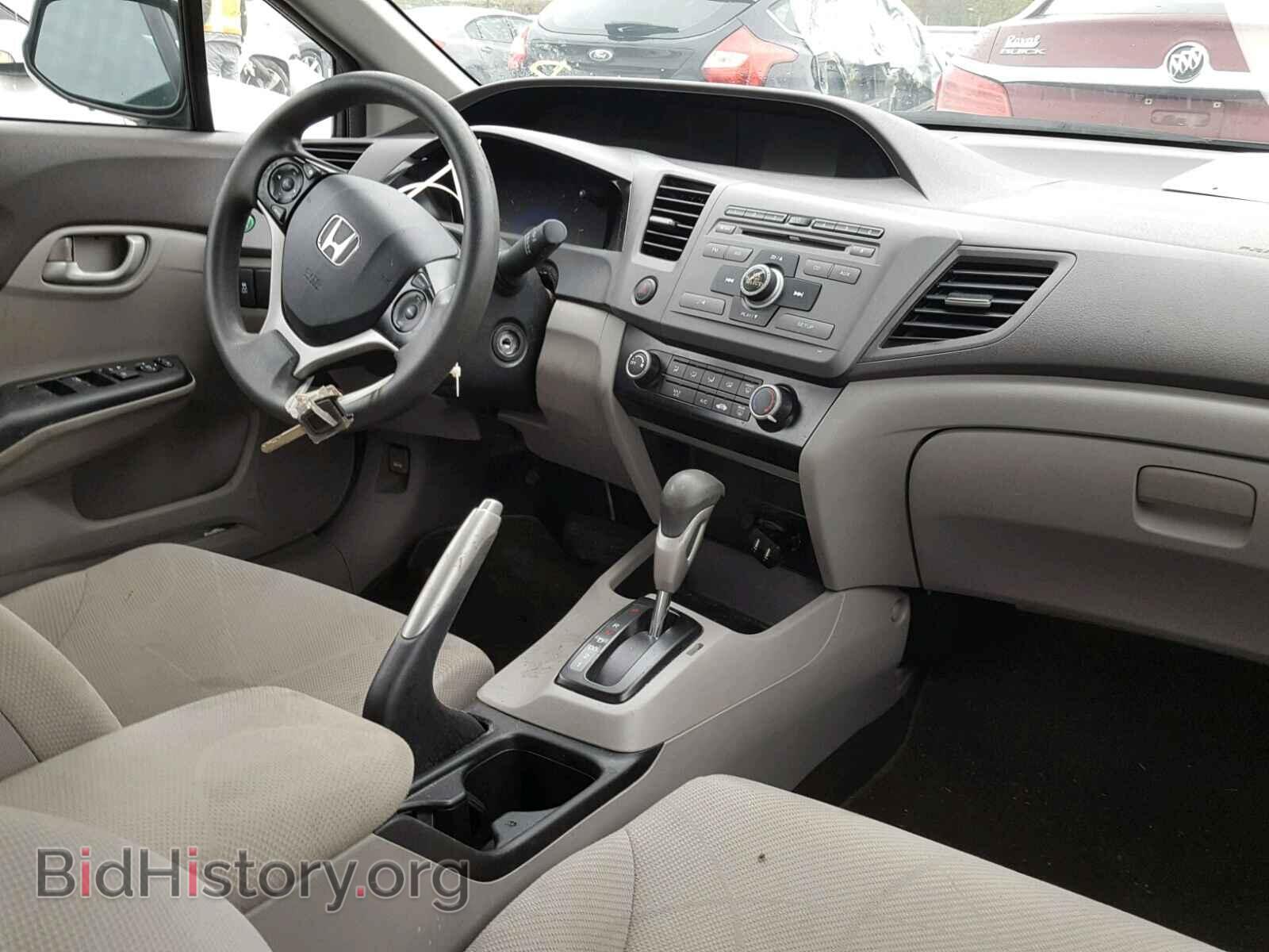 2012 HONDA CIVIC LX - VIN: 2HGFB2F55CH578406 - Фото 9