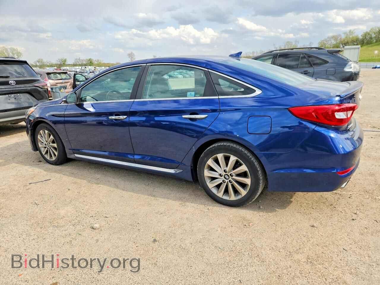 2017 HYUNDAI SONATA - VIN: 5NPE34AF1HH591302 - Фото 2