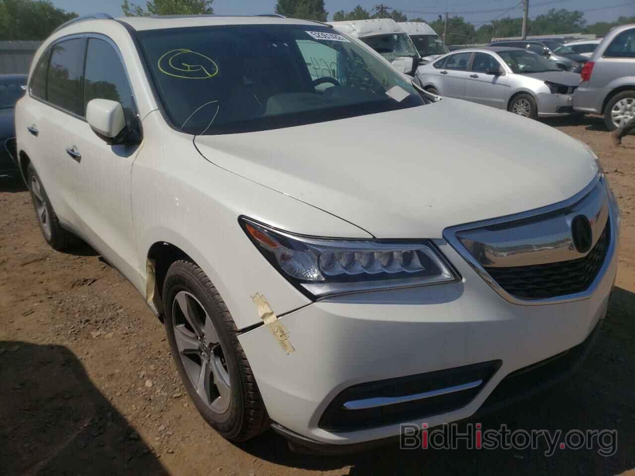 Фотография 5FRYD4H2XGB052394 - ACURA MDX 2016