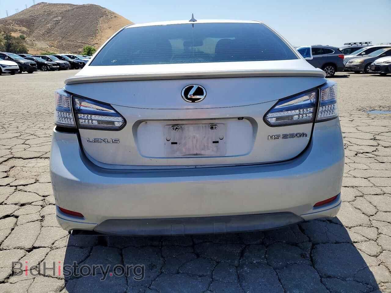 2010 LEXUS HS - VIN: JTHBB1BA1A2013553 - Фото 6