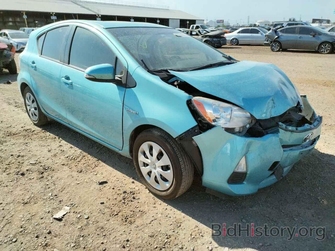 Photo JTDKDTB34E1064405 - TOYOTA PRIUS 2014