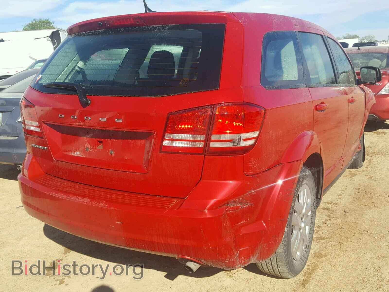 2014 DODGE JOURNEY SE - VIN: 3C4PDCAB9ET236970 - Фото 4