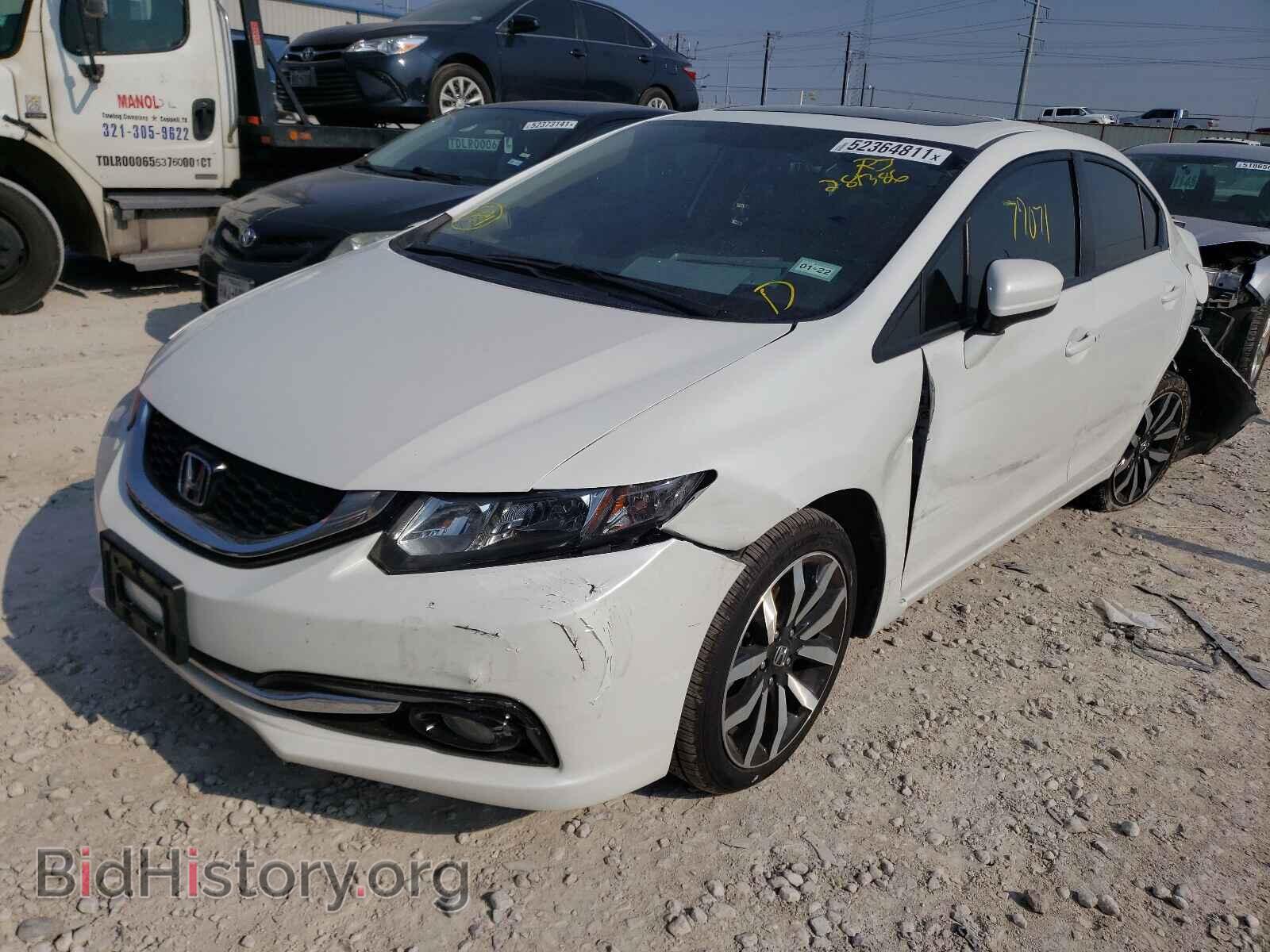 2015 HONDA CIVIC - VIN: 19XFB2F96FE281386 - Фото 2