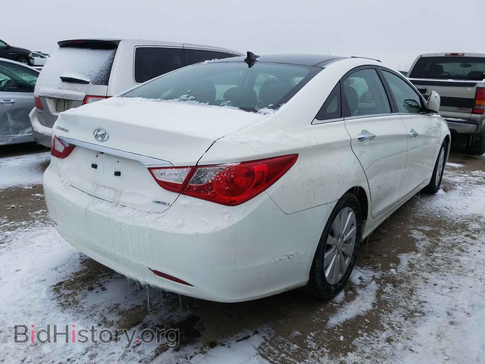 2012 HYUNDAI SONATA - VIN: 5NPEC4AC6CH490741 - Фото 4