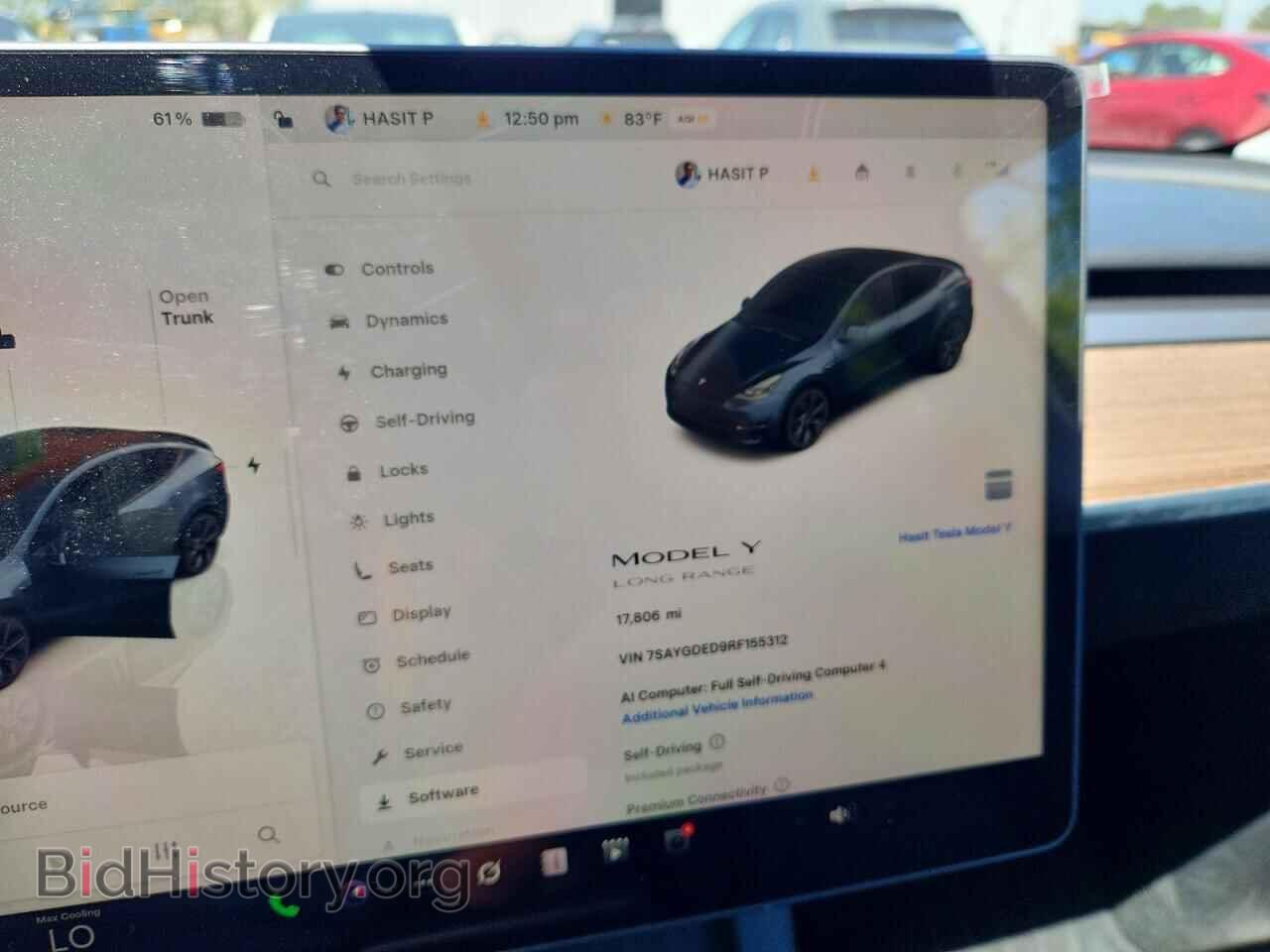 2024 TESLA MODEL Y - VIN: 7SAYGDED9RF155312 - Фото 9
