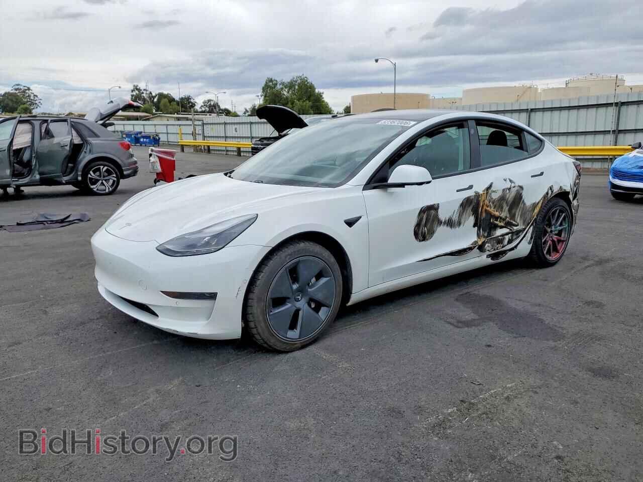 Фотография 5YJ3E1EA4MF874414 - TESLA MODEL 3 2021