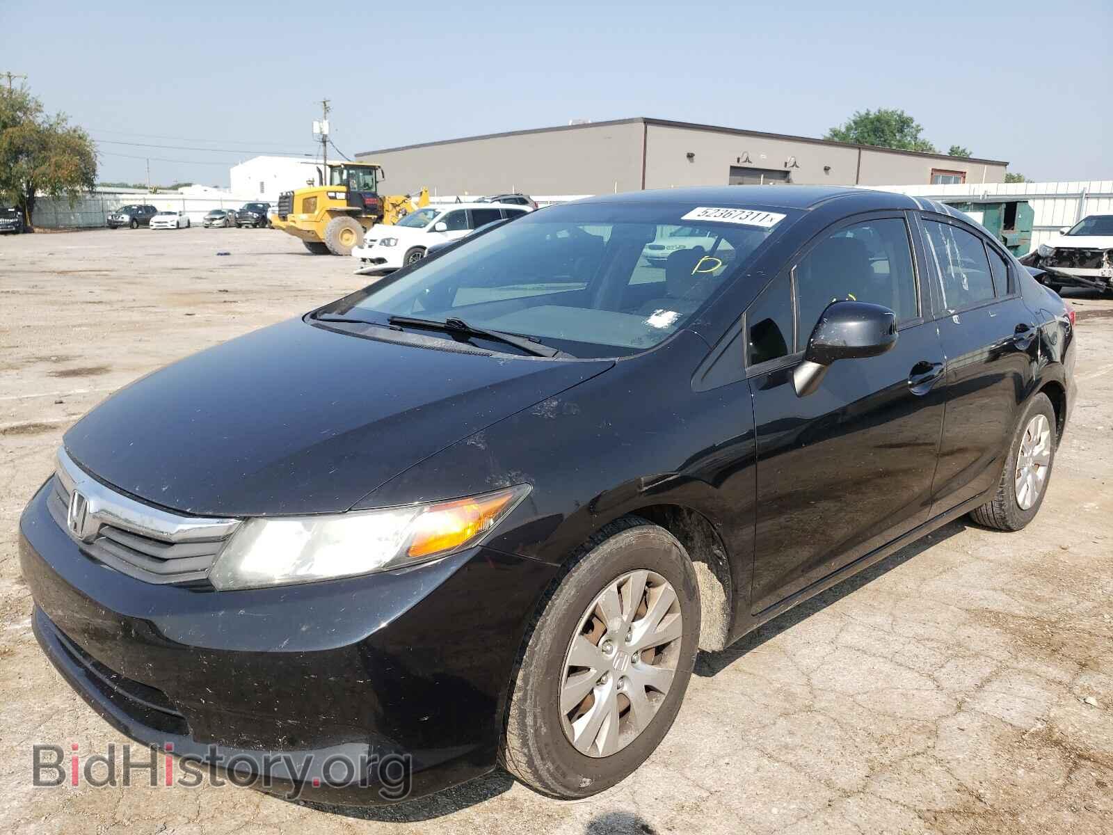 2012 HONDA CIVIC - VIN: 19XFB2F57CE085532 - Фото 2