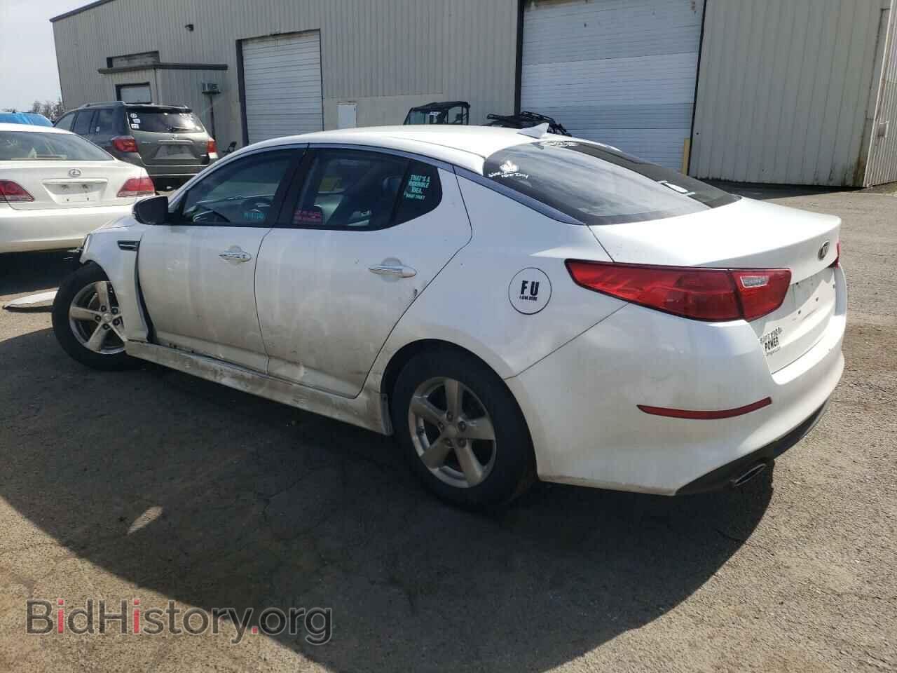 2015 KIA OPTIMA - VIN: KNAGM4A70F5646315 - Фото 2