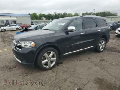 2012 Dodge DURANGO Citadel, black — VIN 1C4SDJET5CC282936, Copart